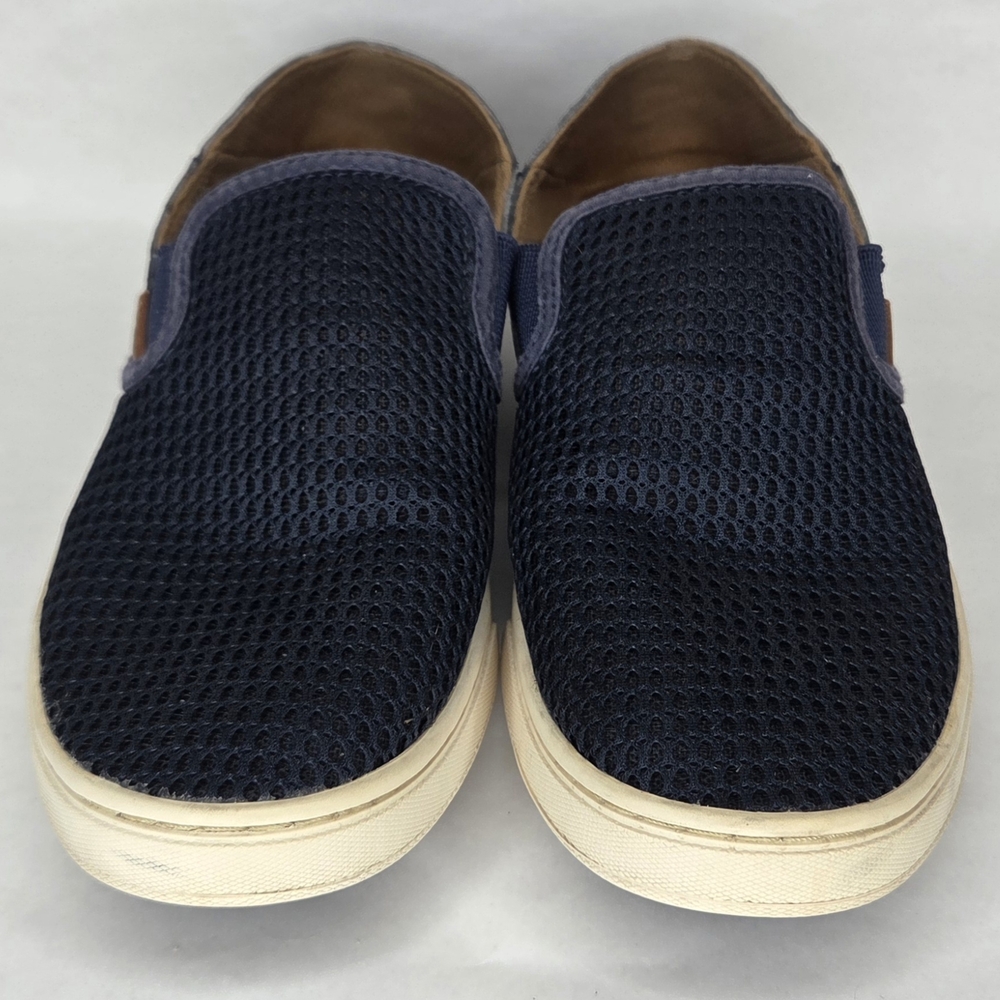 OluKai Navy Mesh Slip-On Flats